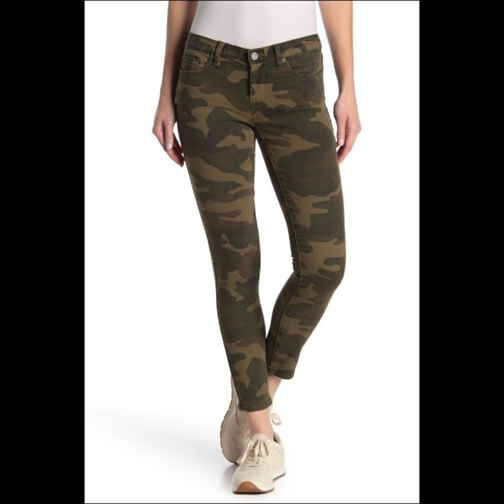 NWT BlankNYC The Reade Crop Camouflage Skinny Jean - Picture 2 of 13